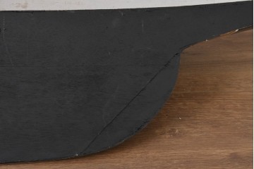 アメリカヴィンテージ　エンデバー号　Half Hull Model(ハーフハルモデル)　木製　船体半面模型のウォールディスプレイ　(R-089574)