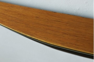 アメリカヴィンテージ　エンデバー号　Half Hull Model(ハーフハルモデル)　木製　船体半面模型のウォールディスプレイ　(R-089574)