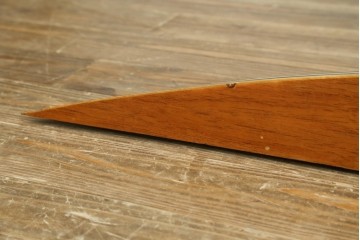 アメリカヴィンテージ　エンデバー号　Half Hull Model(ハーフハルモデル)　木製　船体半面模型のウォールディスプレイ　(R-089574)