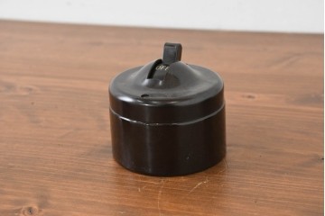 イギリスアンティーク　1930年頃　レトロなベークライトスイッチ3点セット　※ディスプレイ用　(R-089575)