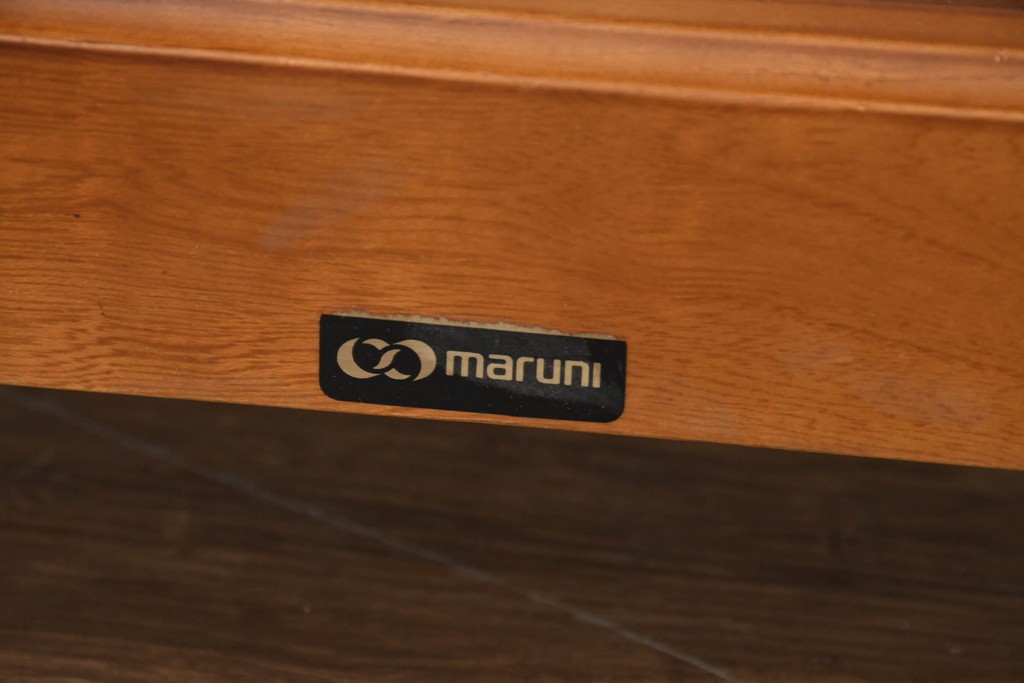 中古　maruni(マルニ木工)　地中海シリーズ　上品なワゴン　(R-089589)