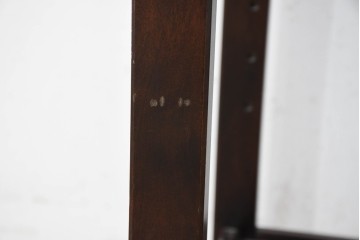 和製ヴィンテージ　希少!　絶版品　北海道民芸家具　クラシカルな佇まいが目を引くキャスターワゴン　(R-089590)
