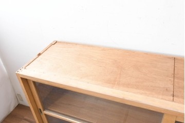 《天板取り付け加工費込み》　和製ヴィンテージ　昭和レトロ　すっきりとした佇まいのサイドボード　(R-089608)