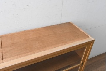 《天板取り付け加工費込み》　和製ヴィンテージ　昭和レトロ　すっきりとした佇まいのサイドボード　(R-089608)