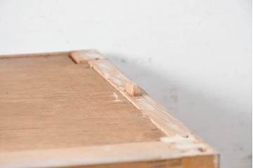 《天板取り付け加工費込み》　和製ヴィンテージ　昭和レトロ　すっきりとした佇まいのサイドボード　(R-089608)
