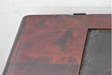 《天板取り付け加工費込み》　中古　希少な廃番品　和洋を問わず馴染むクラシカルな意匠の北海道民芸家具　サイドボード　(R-089614)