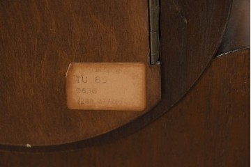ヴィンテージ時計　ドイツ　Urgos(ウルゴス)　流れるような曲線が美しい置き時計　(R-089644)