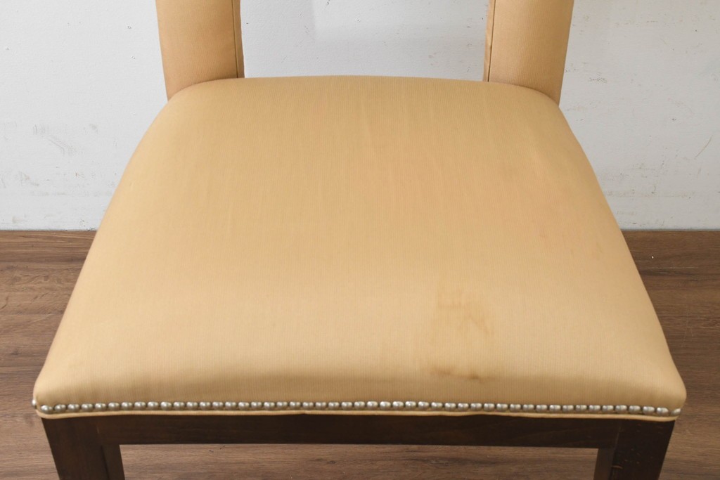 中古　アメリカ最高級ブランド　Century Furniture(センチュリー・ファニチャー)　洗練されたモダンな佇まいのダイニングチェア3脚セット　定価(3脚合計)約135万円　(R-089646)