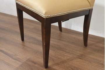 中古　アメリカ最高級ブランド　Century Furniture(センチュリー・ファニチャー)　洗練されたモダンな佇まいのダイニングチェア3脚セット　定価(3脚合計)約135万円　(R-089646)