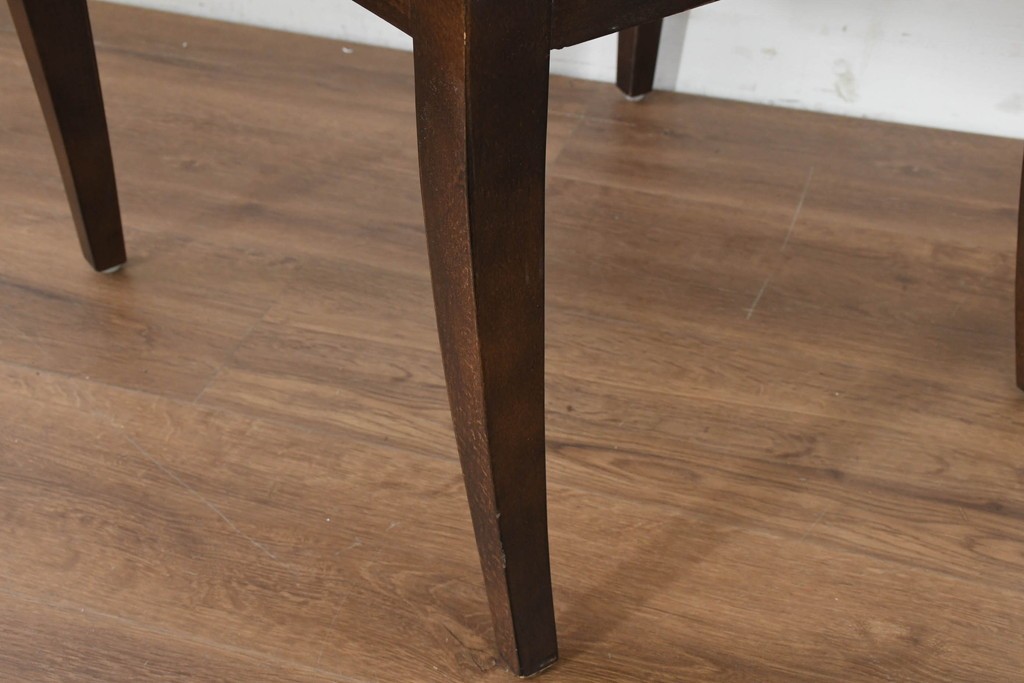 中古　アメリカ最高級ブランド　Century Furniture(センチュリー・ファニチャー)　洗練されたモダンな佇まいのダイニングチェア3脚セット　定価(3脚合計)約135万円　(R-089646)