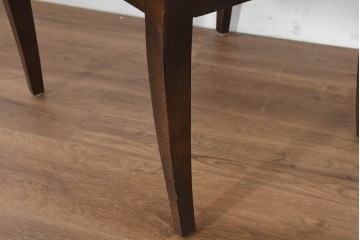 中古　アメリカ最高級ブランド　Century Furniture(センチュリー・ファニチャー)　洗練されたモダンな佇まいのダイニングチェア3脚セット　定価(3脚合計)約135万円　(R-089646)