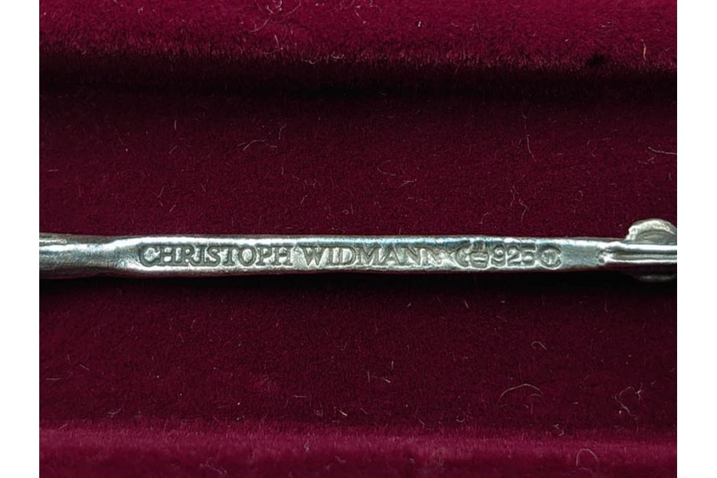 ドイツ　クリストフ・ウィドマン(CHRISTOPH WIDMANN)　シルバー835・925　繊細な装飾が魅力のカトラリーなど26点セット　外箱付き　(R-089655)