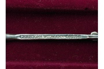 ドイツ　クリストフ・ウィドマン(CHRISTOPH WIDMANN)　シルバー835・925　繊細な装飾が魅力のカトラリーなど26点セット　外箱付き　(R-089655)