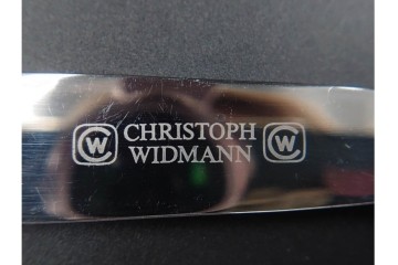 ドイツ　クリストフ・ウィドマン(CHRISTOPH WIDMANN)　W90　シルバープレート(銀メッキ)　繊細な装飾が魅力のカトラリーなど20点セット　外箱付き　(R-089656)