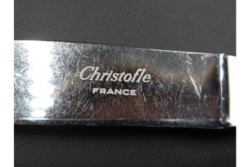 フランス　Christofle(クリストフル)　シルバーコーティング　CLUNY(クリュニー)・RUBANS(リュバン)・MARLY(マルリー)　カトラリー92点セット　収納袋・外箱付き　(R-089657)