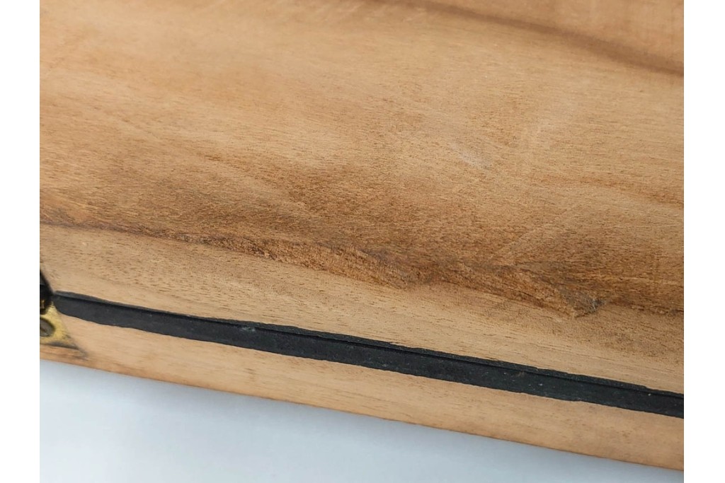 大正から昭和初期　在銘　木彫　高さ約91cm　彩色が美しい仏像　台・屏風付き　(R-089658)