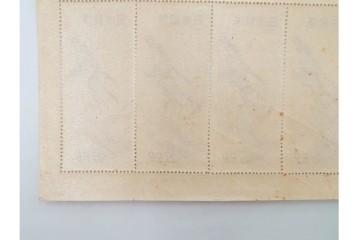 郵便週間記念　「月に雁」　未使用の切手シート　額面40円分　(R-089659)