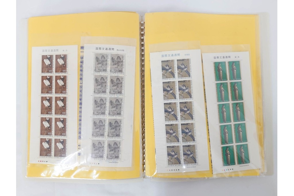 日本切手　多彩な図柄の未使用切手シート&バラまとめてセット　額面381,190円　切手帳付き　(R-089661)