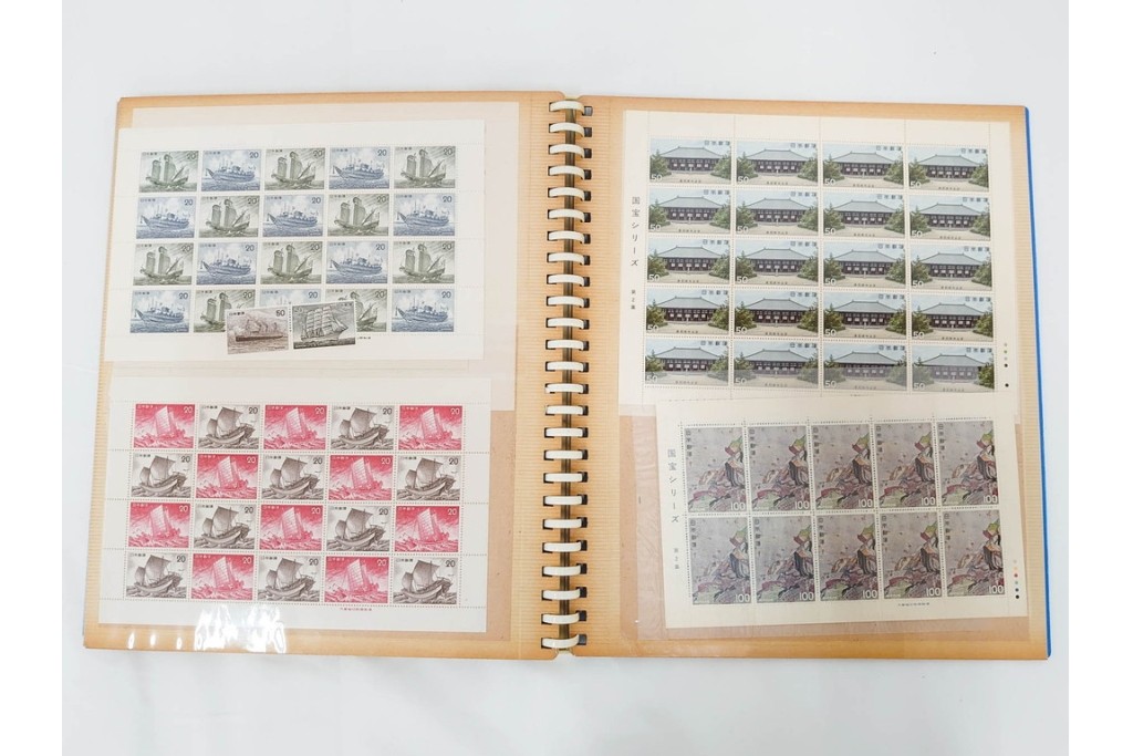 日本切手　多彩な図柄の未使用切手シート&バラまとめてセット　額面381,190円　切手帳付き　(R-089661)