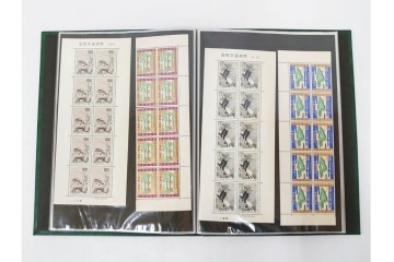 日本切手　多彩な図柄の未使用切手シート&バラまとめてセット　額面381,190円　切手帳付き　(R-089661)