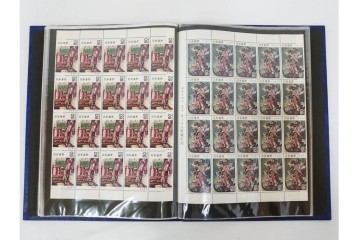 日本切手　多彩な図柄の未使用切手シート&バラまとめてセット　額面381,190円　切手帳付き　(R-089661)