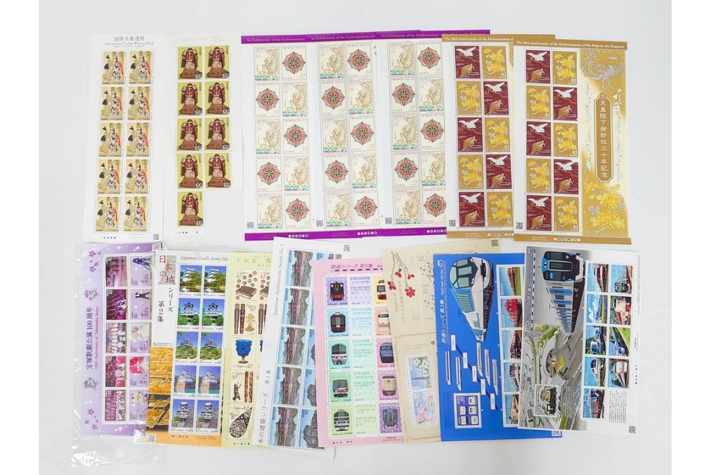 日本切手　多彩な図柄の未使用切手シート&バラまとめてセット　額面535,715円　(R-089662)