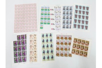 日本切手　多彩な図柄の未使用切手シート&バラまとめてセット　額面535,715円　(R-089662)