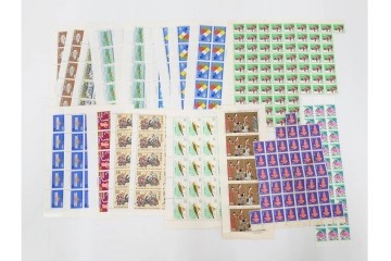日本切手　多彩な図柄の未使用切手シート&バラまとめてセット　額面535,715円　(R-089662)