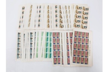 日本切手　多彩な図柄の未使用切手シート&バラまとめてセット　額面535,715円　(R-089662)