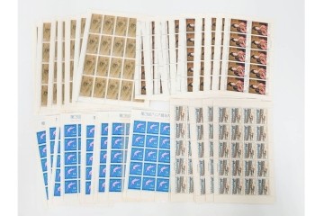 日本切手　多彩な図柄の未使用切手シート&バラまとめてセット　額面535,715円　(R-089662)