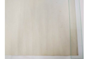 旧代々木練兵場(現ワシントンハイツ)　「日本政府及連合軍総司令部最高司令官」の記載あり　軍用地の青写真(図面)2枚セット　(R-089663)