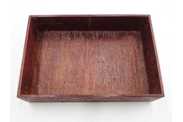 戦前　背竹牌(骨牌)　麻雀牌・点棒・サイコロのセット　収納箱付き　(R-089665)