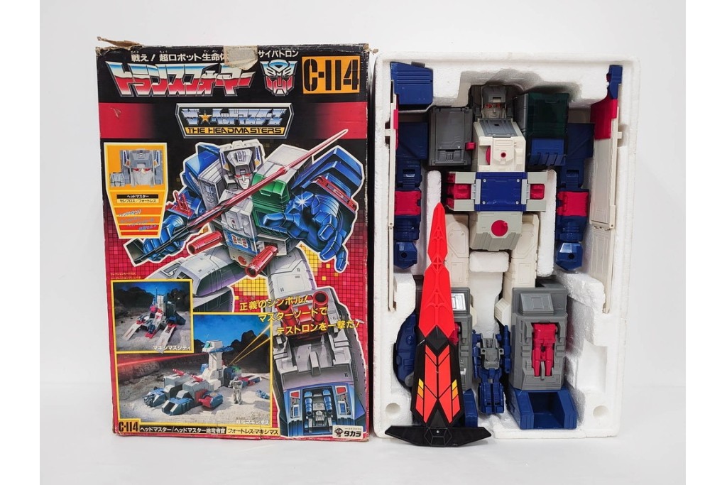 当時物　タカラ　トランスフォーマー(C-114)・ミニカーなどのおもちゃまとめてセット　外箱付き　(R-089666)
