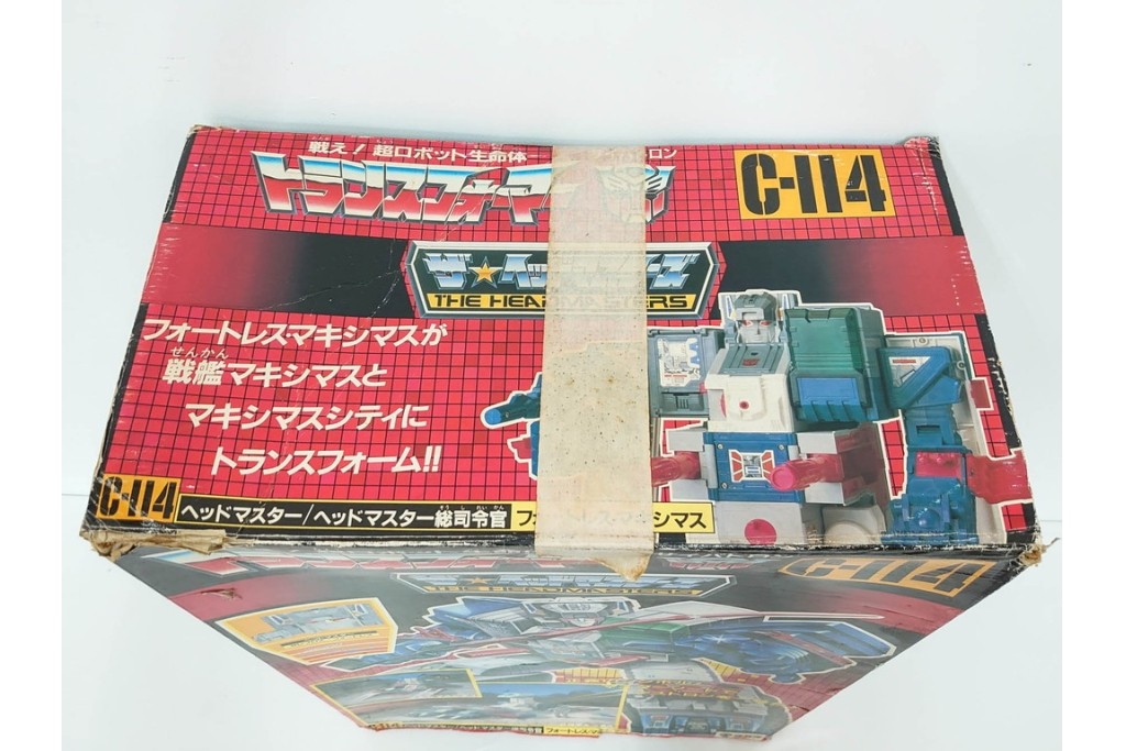 当時物　タカラ　トランスフォーマー(C-114)・ミニカーなどのおもちゃまとめてセット　外箱付き　(R-089666)