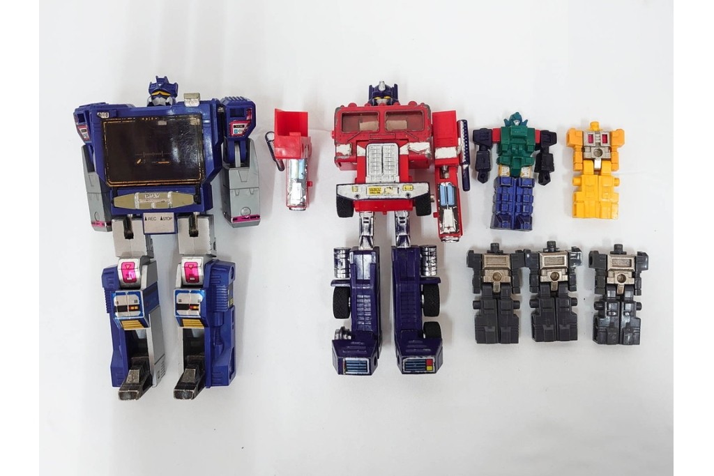 当時物　タカラ　トランスフォーマー(C-114)・ミニカーなどのおもちゃまとめてセット　外箱付き　(R-089666)