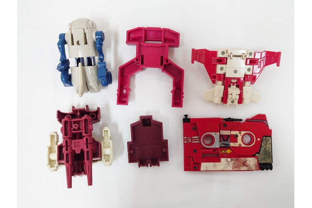 当時物　タカラ　トランスフォーマー(C-114)・ミニカーなどのおもちゃまとめてセット　外箱付き　(R-089666)