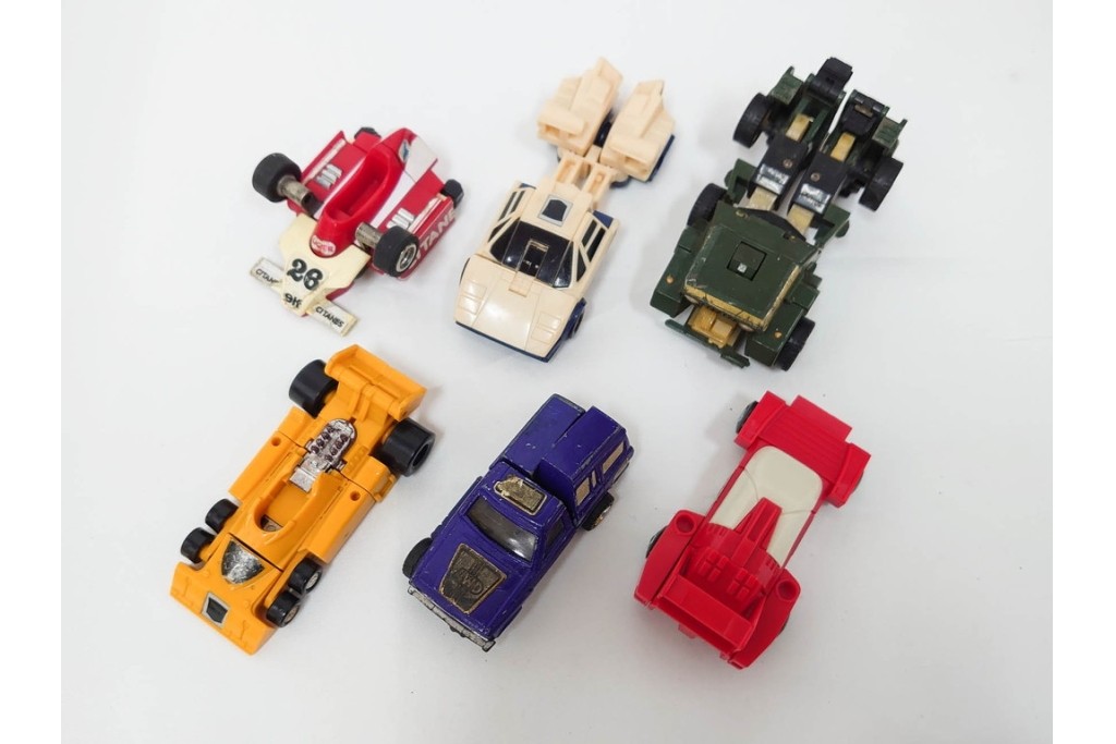 当時物　タカラ　トランスフォーマー(C-114)・ミニカーなどのおもちゃまとめてセット　外箱付き　(R-089666)