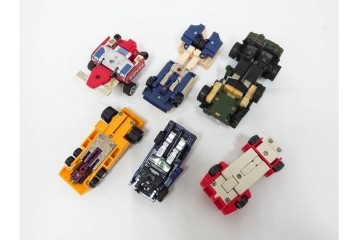 当時物　タカラ　トランスフォーマー(C-114)・ミニカーなどのおもちゃまとめてセット　外箱付き　(R-089666)