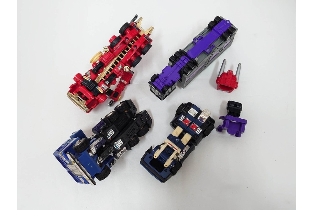 当時物　タカラ　トランスフォーマー(C-114)・ミニカーなどのおもちゃまとめてセット　外箱付き　(R-089666)
