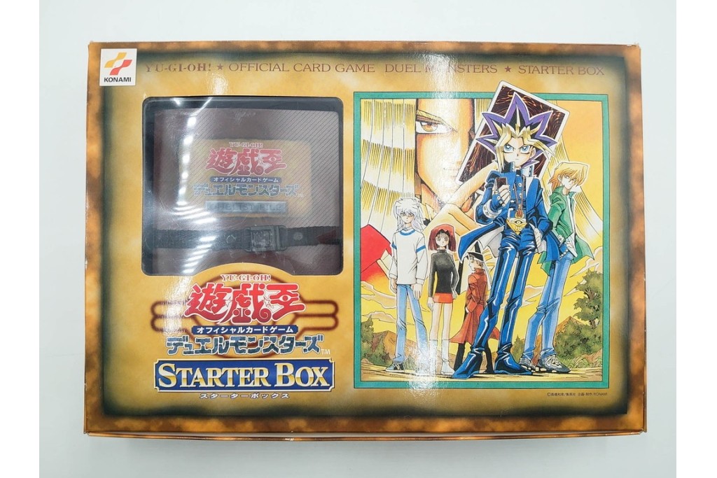 KONAMI(コナミ)　遊戯王　初期　スターターボックス&デュエルモンスターズEX　カードまとめてセット　青眼の白龍、エルフの剣士、ブラック・マジシャンなど　(R-089671)
