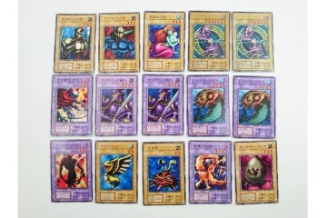 KONAMI(コナミ)　遊戯王　初期　スターターボックス&デュエルモンスターズEX　カードまとめてセット　青眼の白龍、エルフの剣士、ブラック・マジシャンなど　(R-089671)