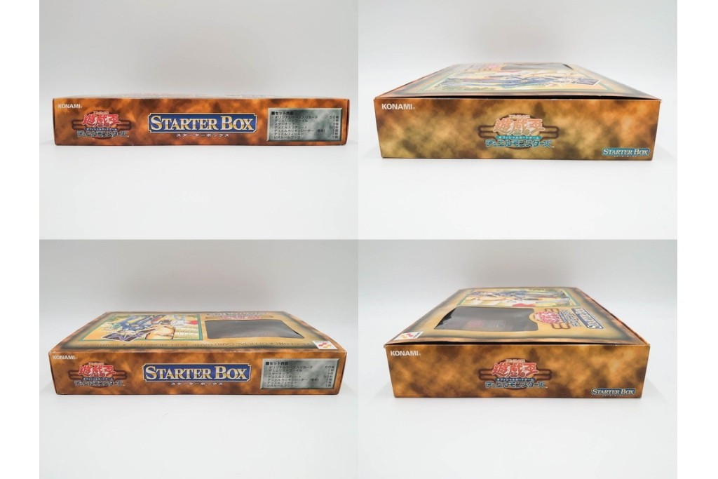 KONAMI(コナミ)　遊戯王　初期　スターターボックス&デュエルモンスターズEX　カードまとめてセット　青眼の白龍、エルフの剣士、ブラック・マジシャンなど　(R-089671)