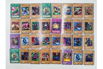 KONAMI(コナミ)　遊戯王　初期　スターターボックス&デュエルモンスターズEX　カードまとめてセット　青眼の白龍、エルフの剣士、ブラック・マジシャンなど　(R-089671)