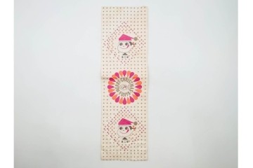 昭和レトロ　当時物　不二家　ソフビ製　サンタ姿のペコちゃんが可愛らしいクリスマスブーツなどのセット　(R-089673)