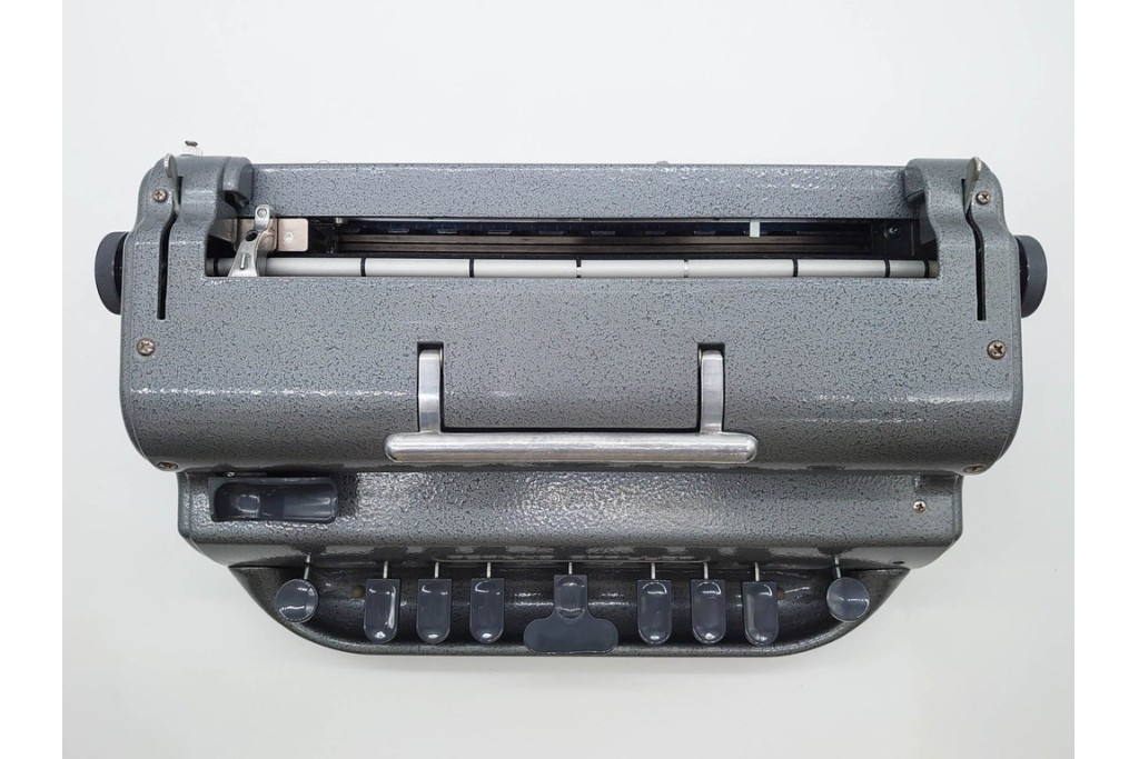 アメリカ　PERKINS BRAILLER(パーキンスブレーラー)　レトロな点字タイプライター　(R-089677)