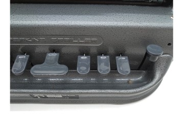 アメリカ　PERKINS BRAILLER(パーキンスブレーラー)　レトロな点字タイプライター　(R-089677)