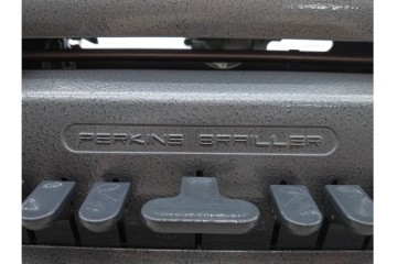 アメリカ　PERKINS BRAILLER(パーキンスブレーラー)　レトロな点字タイプライター　(R-089677)
