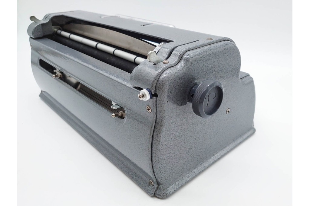 アメリカ　PERKINS BRAILLER(パーキンスブレーラー)　レトロな点字タイプライター　(R-089677)