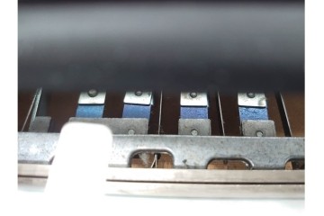 アメリカ　PERKINS BRAILLER(パーキンスブレーラー)　レトロな点字タイプライター　(R-089677)