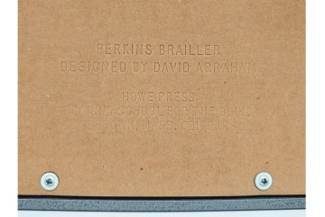 アメリカ　PERKINS BRAILLER(パーキンスブレーラー)　レトロな点字タイプライター　(R-089677)